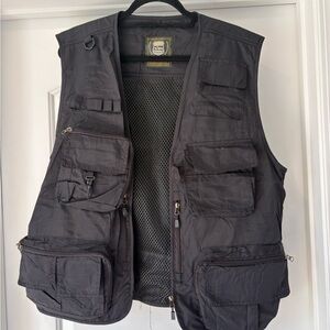 C.C Charcoal Utility Vest